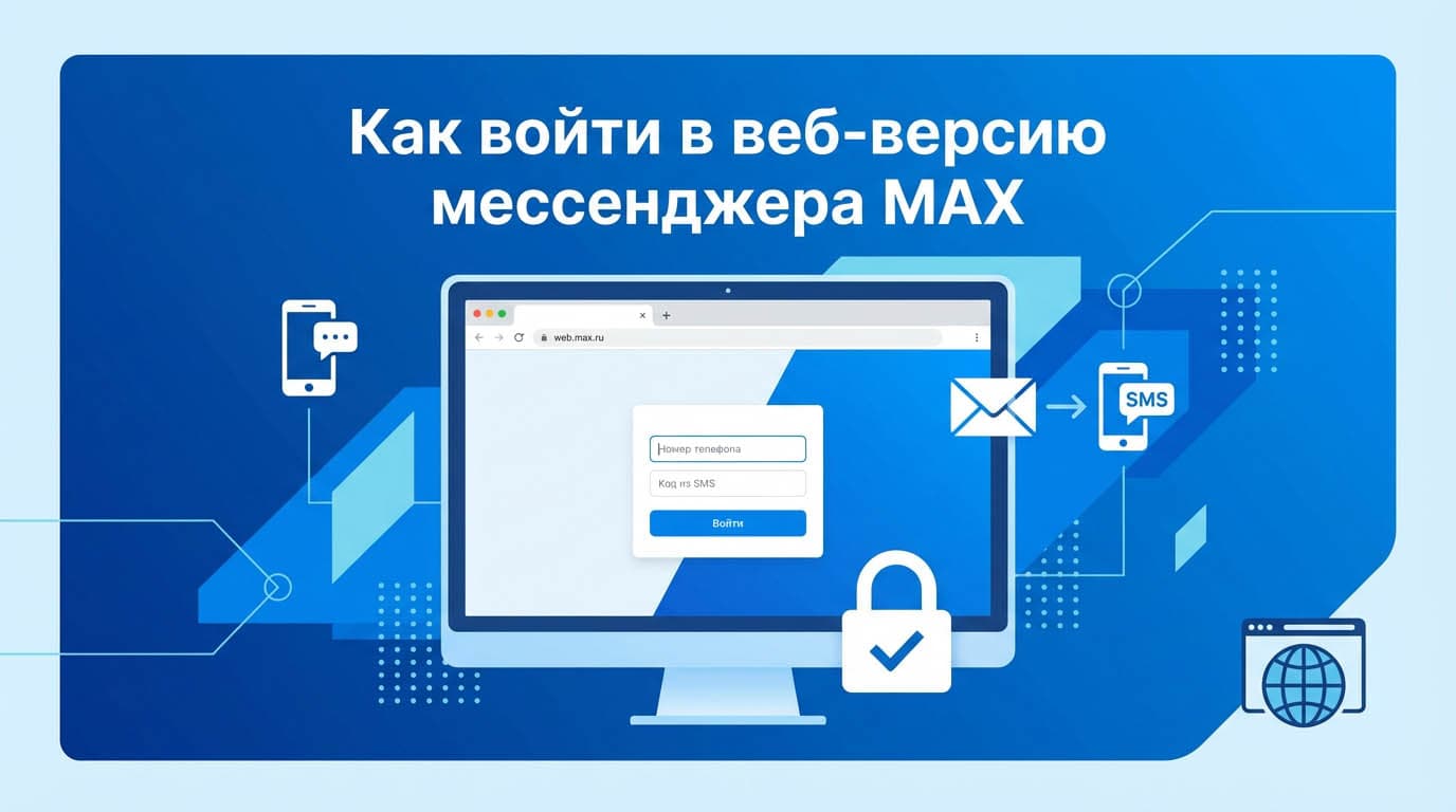 Как войти в веб-версию мессенджера MAX